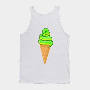 Lime Ice cream Tank Top